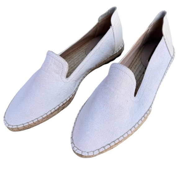 Rachel Zoe Women's Cream Hide Loafers - Picture 4 of 6